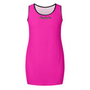 Pink Elegant Sleeveless Mini Dress