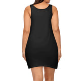 Black Sleeveless Mini Dress