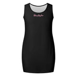 Black Sleeveless Mini Dress