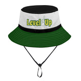 Green Mix Color Fishermans Hat