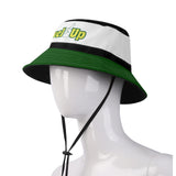 Green Mix Color Fishermans Hat