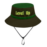 Brown And Green Fishermans Hat