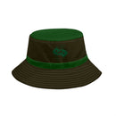 Brown And Green Fishermans Hat