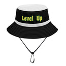 Black And White Fishermans Hat