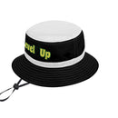Black And White Fishermans Hat