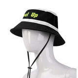 Black And White Fishermans Hat