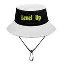 White And Black Fishermans Hat