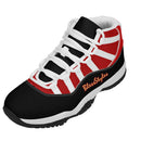 Black And Red Retro 90s Shoes
