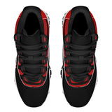 Black And Red Retro 90s Shoes