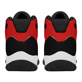 Black And Red Retro 90s Shoes