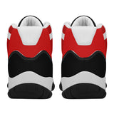 Black And Red Retro 90s Shoes