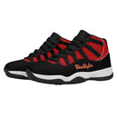 Black And Red Retro 90s Shoes