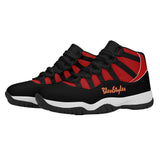 Black And Red Retro 90s Shoes