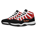Black And Red Retro 90s Shoes