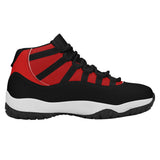 Black And Red Retro 90s Shoes