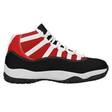 Black And Red Retro 90s Shoes