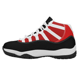 Black And Red Retro 90s Shoes