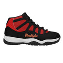Black And Red Retro 90s Shoes