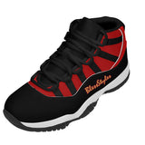 Black And Red Retro 90s Shoes