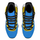 Blue And Yellow Retro 90s Shoes