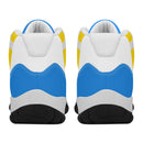 Blue And Yellow Retro 90s Shoes