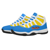 Blue And Yellow Retro 90s Shoes