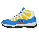Blue And Yellow Retro 90s Shoes