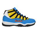 Blue And Yellow Retro 90s Shoes