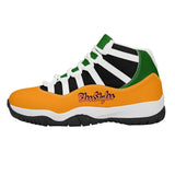 Orange Retro 90s Shoes