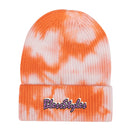 Embroidered Tie-Die Knitted Hat