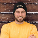 Warm Embroidered Knitted Hats