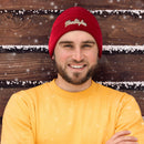 Warm Embroidered Knitted Hats