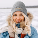 Warm Embroidered Knitted Hats