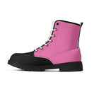 Hitman Heart Style Leather Black Outsole Boots