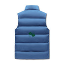Warm Stand Collar Zip Up Puffer Vest