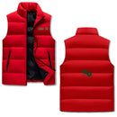 Warm Stand Collar Zip Up Puffer Vest