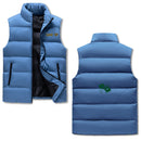 Warm Stand Collar Zip Up Puffer Vest