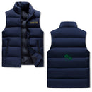 Warm Stand Collar Zip Up Puffer Vest