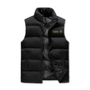Warm Stand Collar Zip Up Puffer Vest