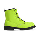 Lime Pie Leather Black Outsole Boots