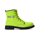 Lime Pie Leather Black Outsole Boots