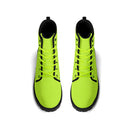 Lime Pie Leather Black Outsole Boots