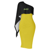 Pepper And Lemon Evening Dress