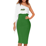 Salt And Lime Evening Dress