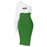 Salt And Lime Evening Dress