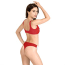 Red Bow Bikini Swimsuit
