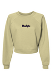  Raglan Pullover Fleece Sweatshirt