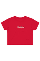 Red Street Crop Tee