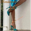 Foliage Decor Leaf High Heels