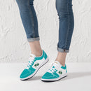 Turquoise Low Top Shoes